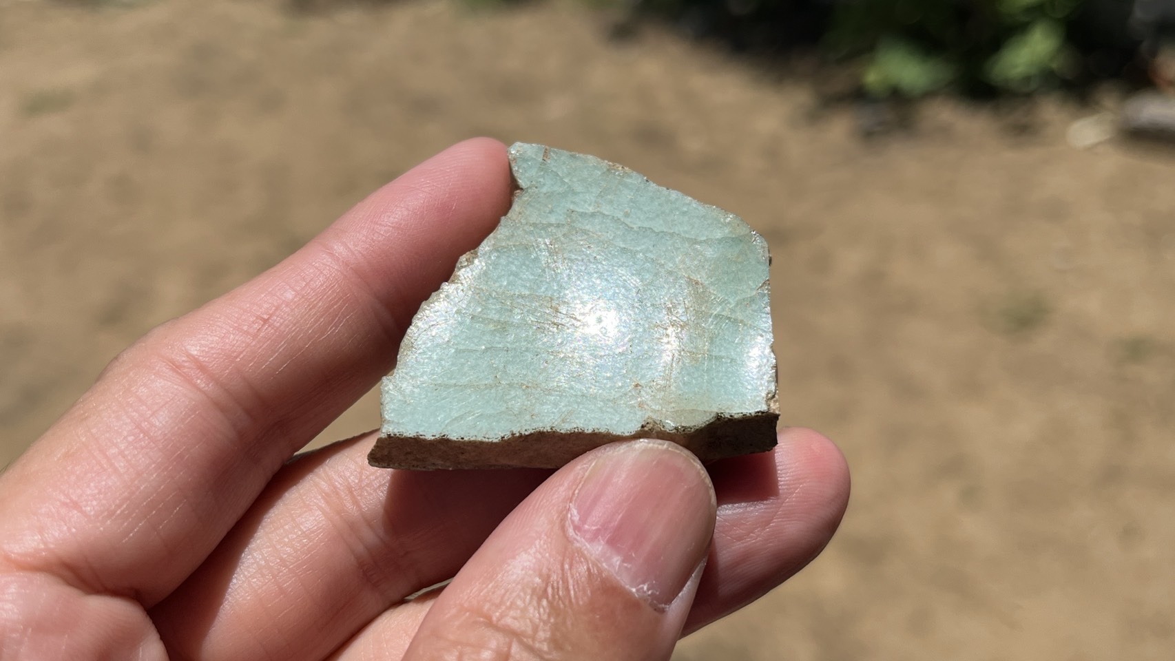 仁里考古遺址探坑發現物